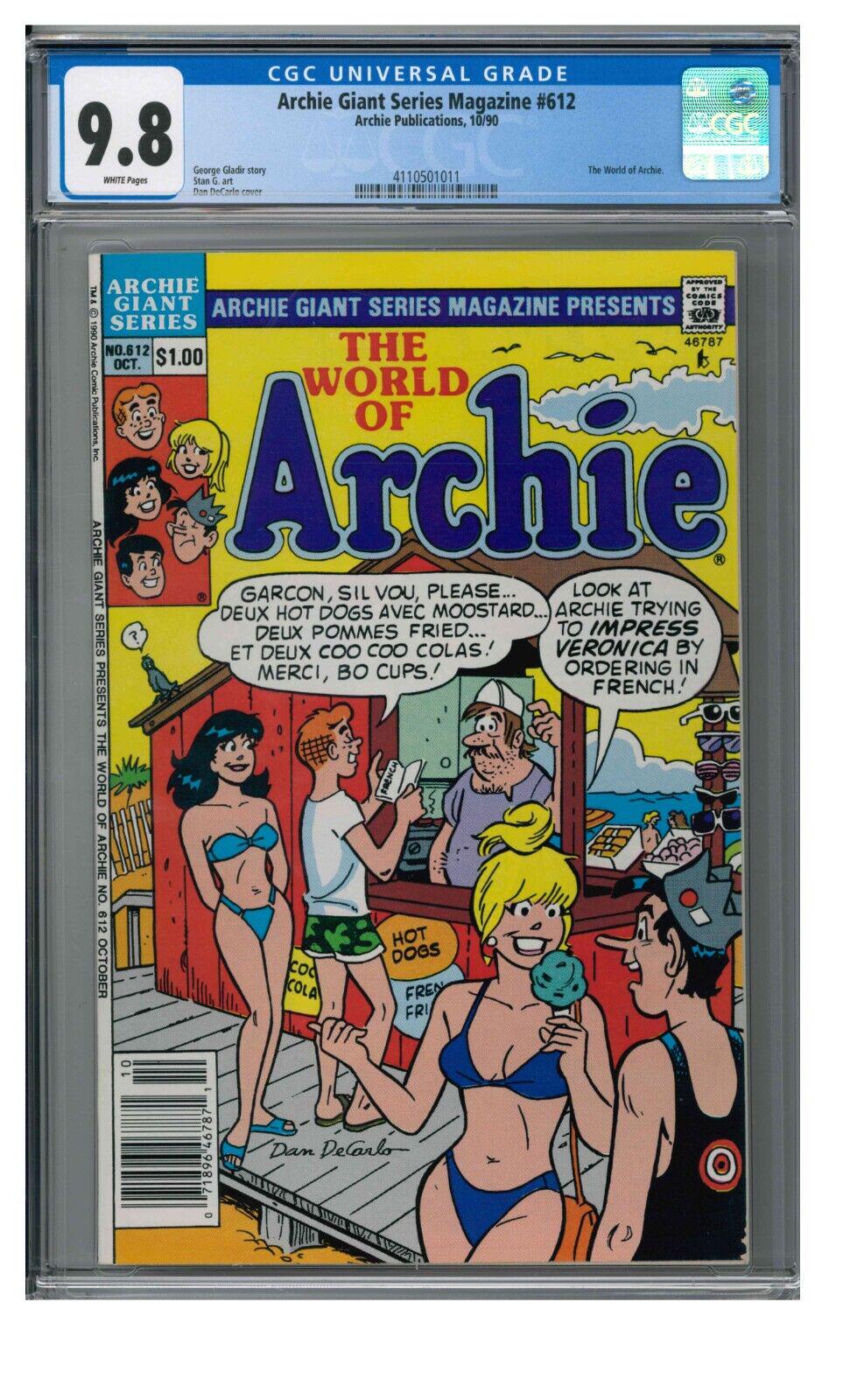Archie Giant Series Magazine #612 (1990) Comic Books Archie Giant Series Magazine