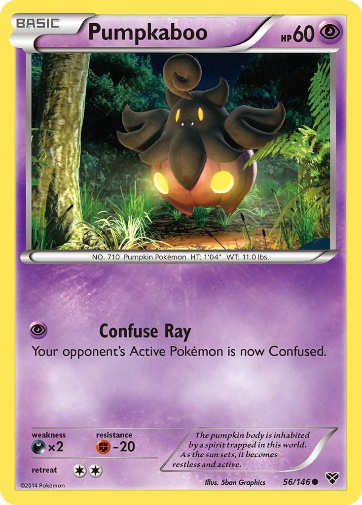 Pumpkaboo #56 Pokemon XY