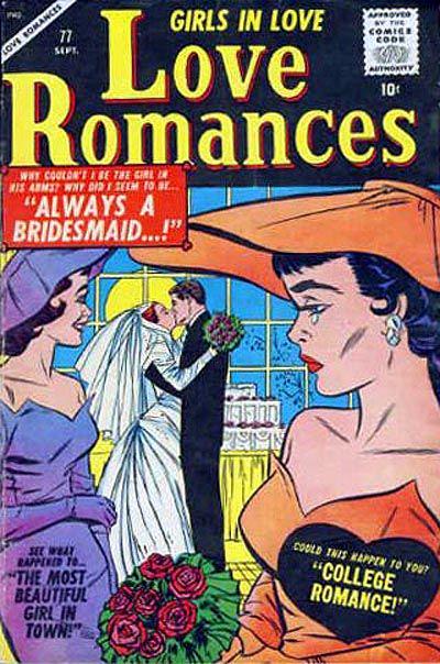 Love Romances #77 (1958) Comic Books Love Romances