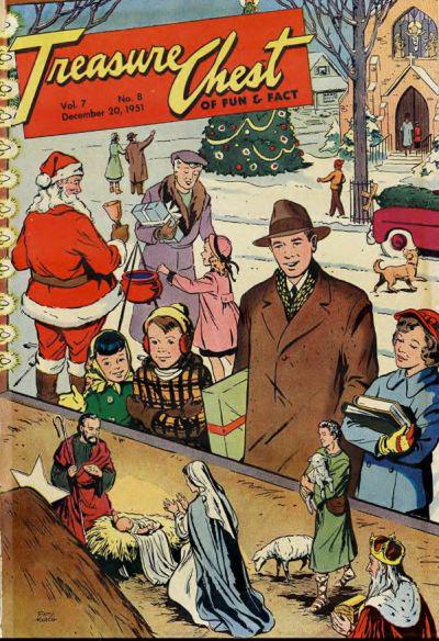 Treasure Chest of Fun and Fact #8 114 (1951) Comic Books Treasure Chest of Fun and Fact