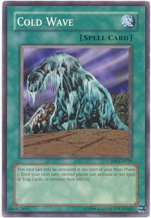 Cold Wave CP06-EN018 YuGiOh Champion Pack: Game Six