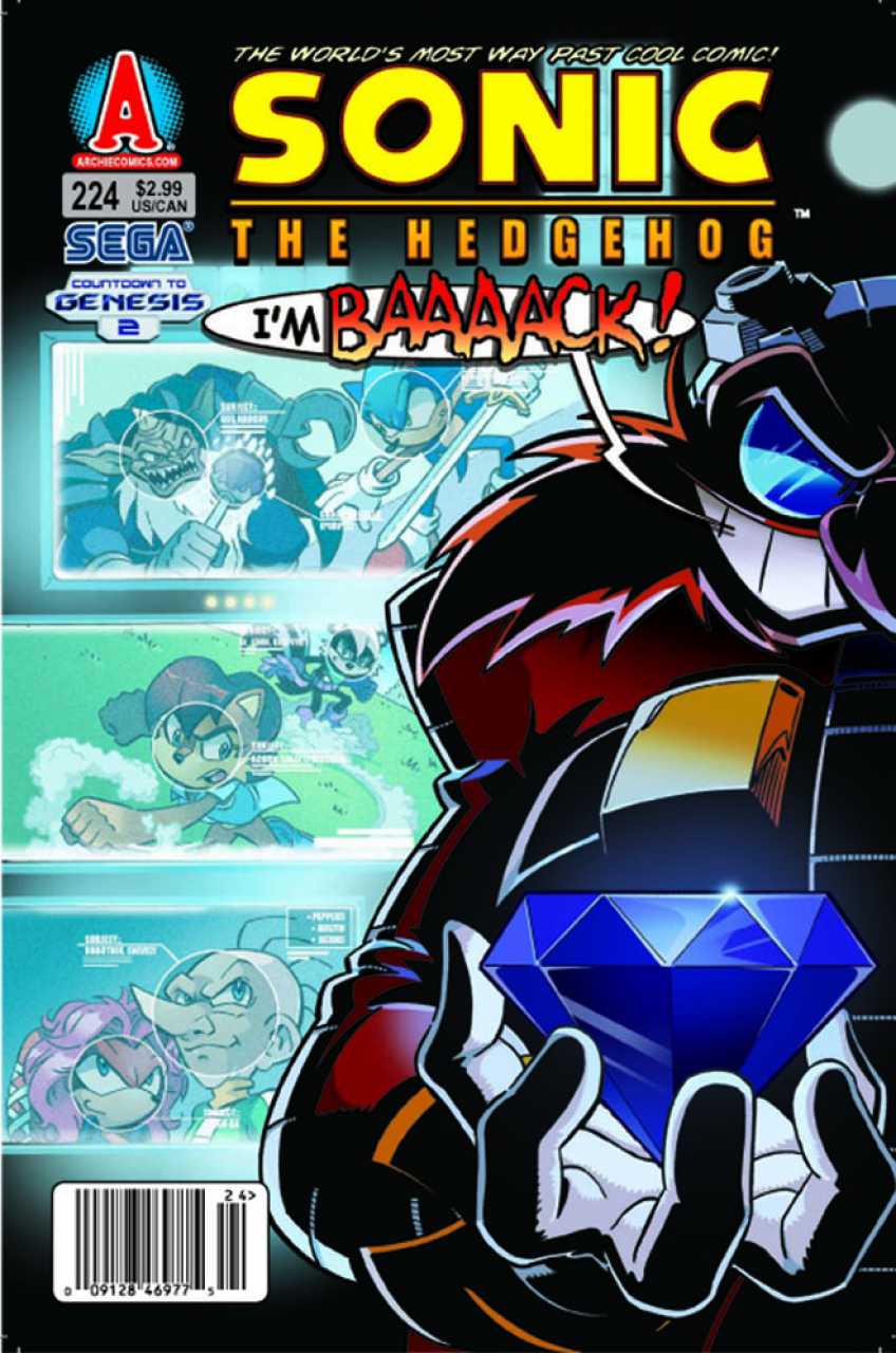 Sonic the Hedgehog #224 (2011) Comic Books Sonic the Hedgehog