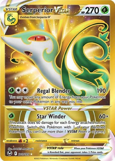 Serperior VSTAR #210 Cover Art