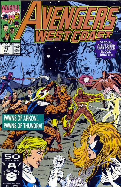 West Coast Avengers #75 (1991) Comic Books West Coast Avengers