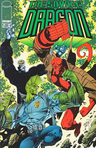 Savage Dragon #34 (1996) Comic Books Savage Dragon