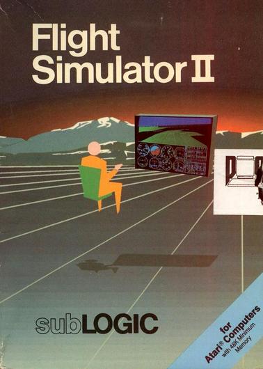 Flight Simulator II Cover Art