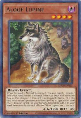 Aloof Lupine MP20-EN015 YuGiOh 2020 Tin of Lost Memories Mega Pack