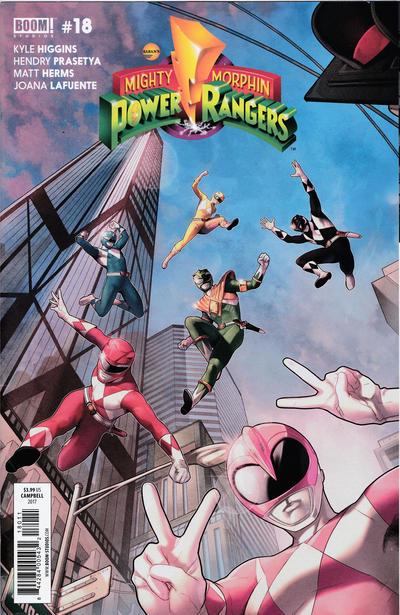 Mighty Morphin Power Rangers #18 (2017) Comic Books Mighty Morphin Power Rangers