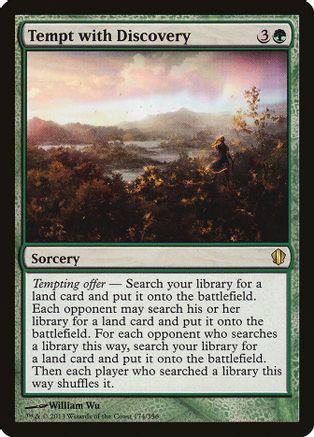 Tempt with Discovery Magic Commander 2013
