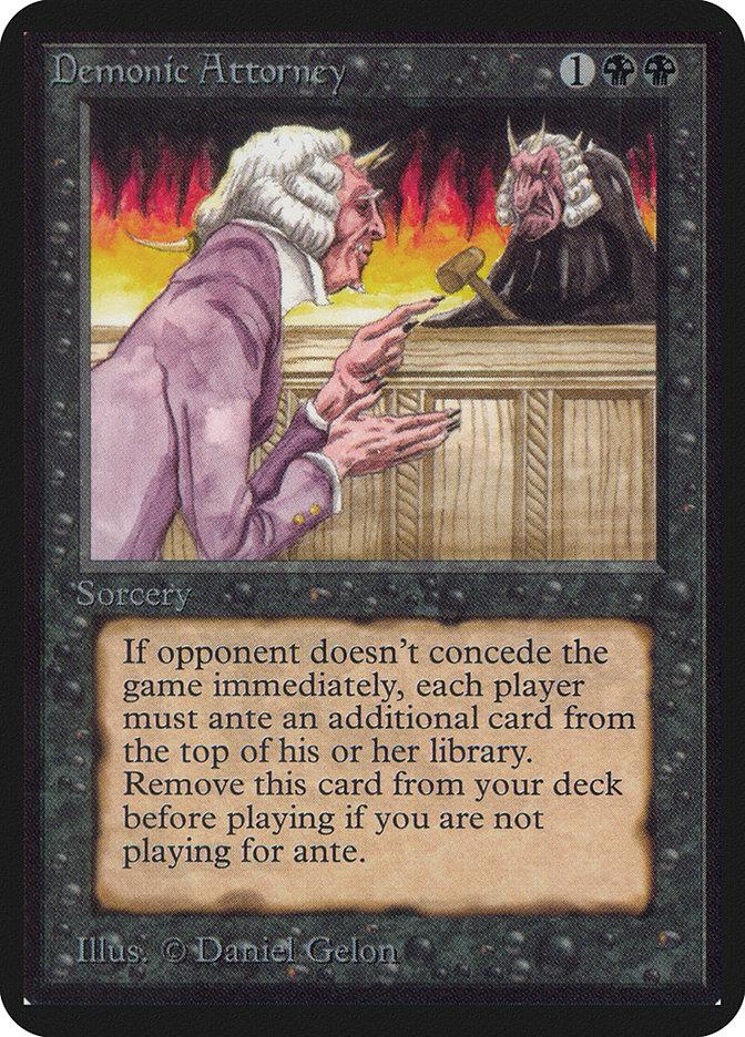 Demonic Attorney Magic Alpha