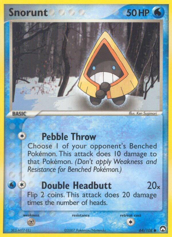 Snorunt #64 Pokemon Power Keepers