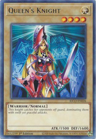 Queen's Knight KICO-EN026 YuGiOh Kings Court