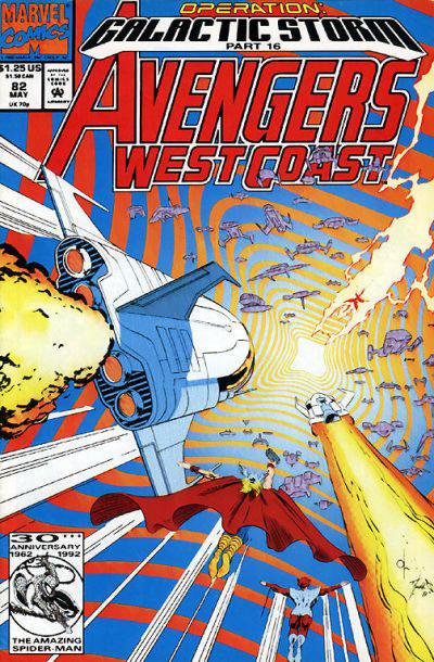 West Coast Avengers #82 (1992) Comic Books West Coast Avengers