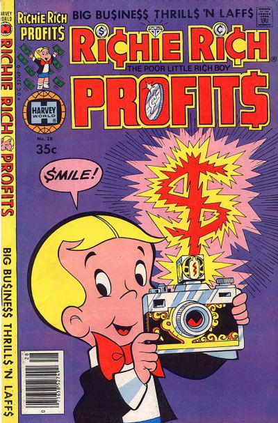 Richie Rich Profits #28 (1979) Comic Books Richie Rich Profits
