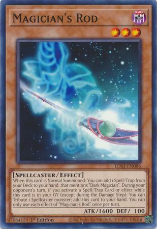 Magician's Rod LDS3-EN086 YuGiOh Legendary Duelists: Season 3