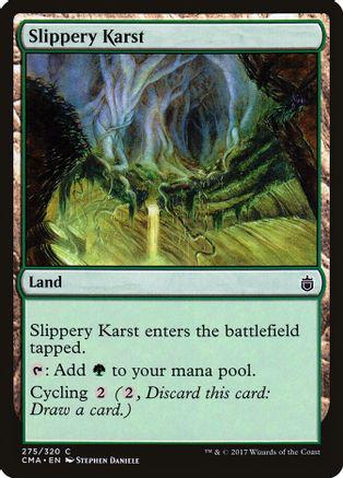 Slippery Karst #275 Magic Commander Anthology