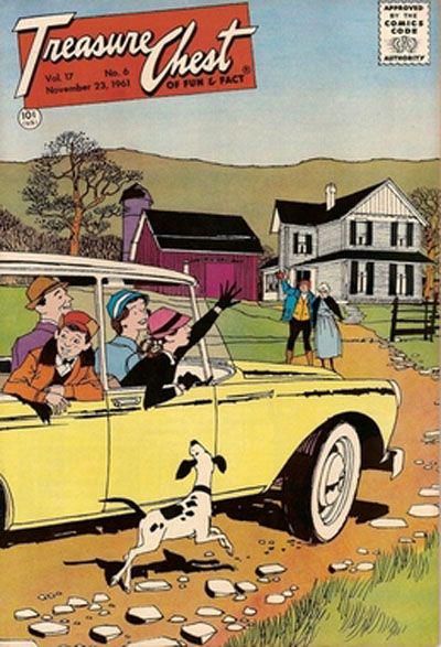 Treasure Chest of Fun and Fact #6 312 (1961) Comic Books Treasure Chest of Fun and Fact