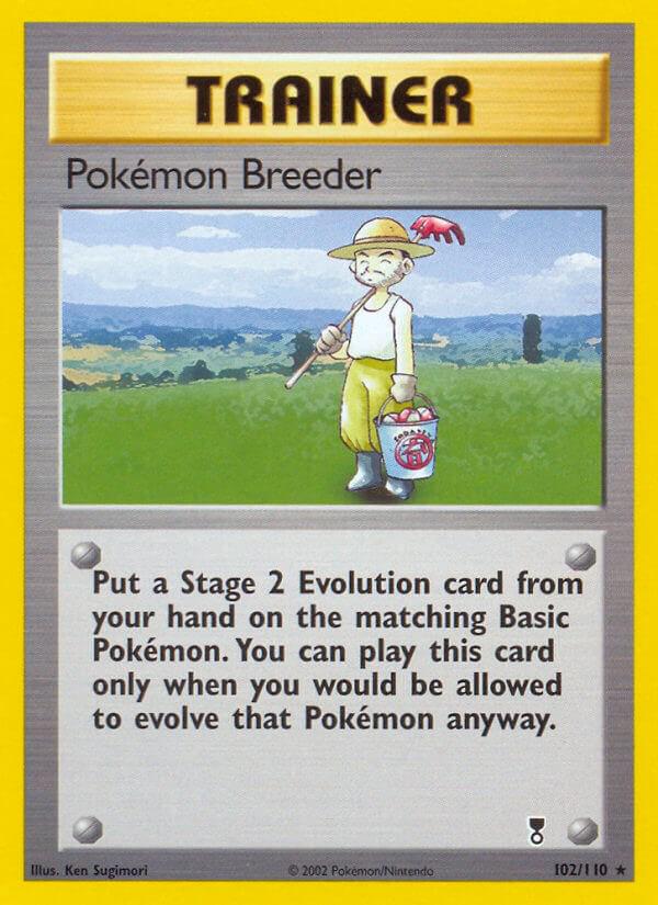 Pokemon Breeder #102 Pokemon Legendary Collection