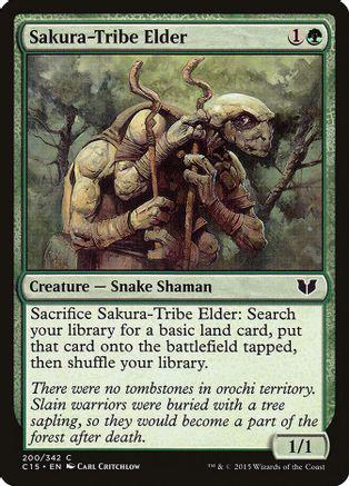 Sakura-Tribe Elder Magic Commander 2015