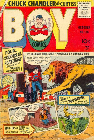Boy Comics #116 (1955) Comic Books Boy Comics