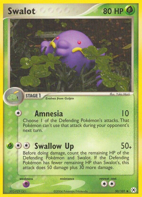 Swalot #50 Pokemon Hidden Legends