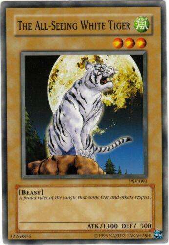 The All-Seeing White Tiger PSV-093 YuGiOh Pharaoh's Servant