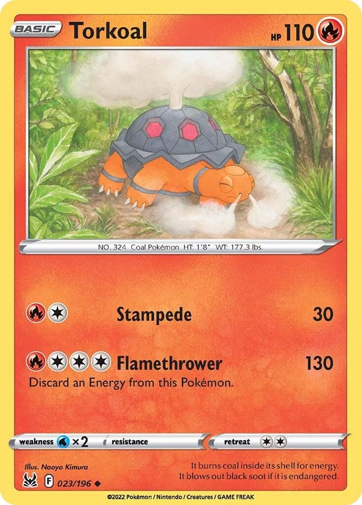 Torkoal #23 Pokemon Lost Origin