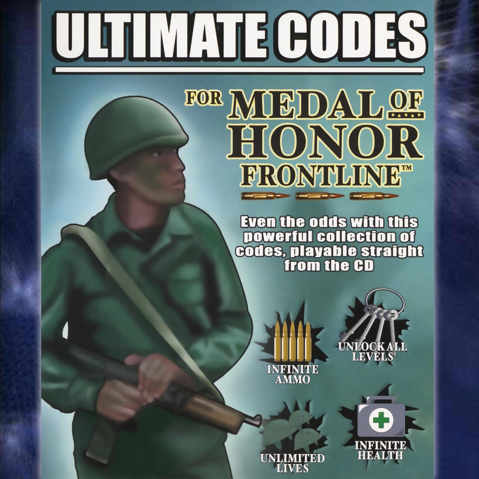 Action Replay Ultimate Codes: Medal of Honor Frontline Playstation 2