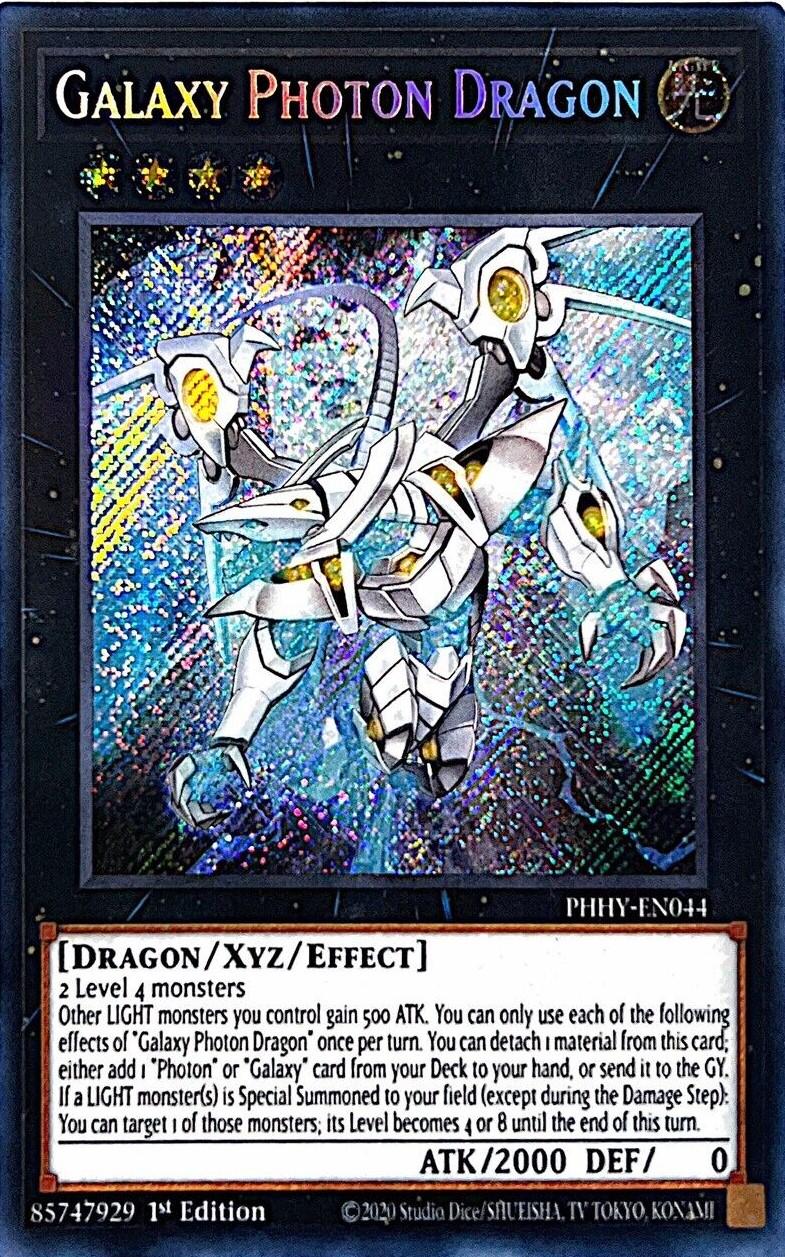 Galaxy Photon Dragon PHHY-EN044 YuGiOh Photon Hypernova