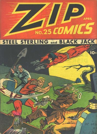 Zip Comics #25 (1942) Comic Books Zip Comics