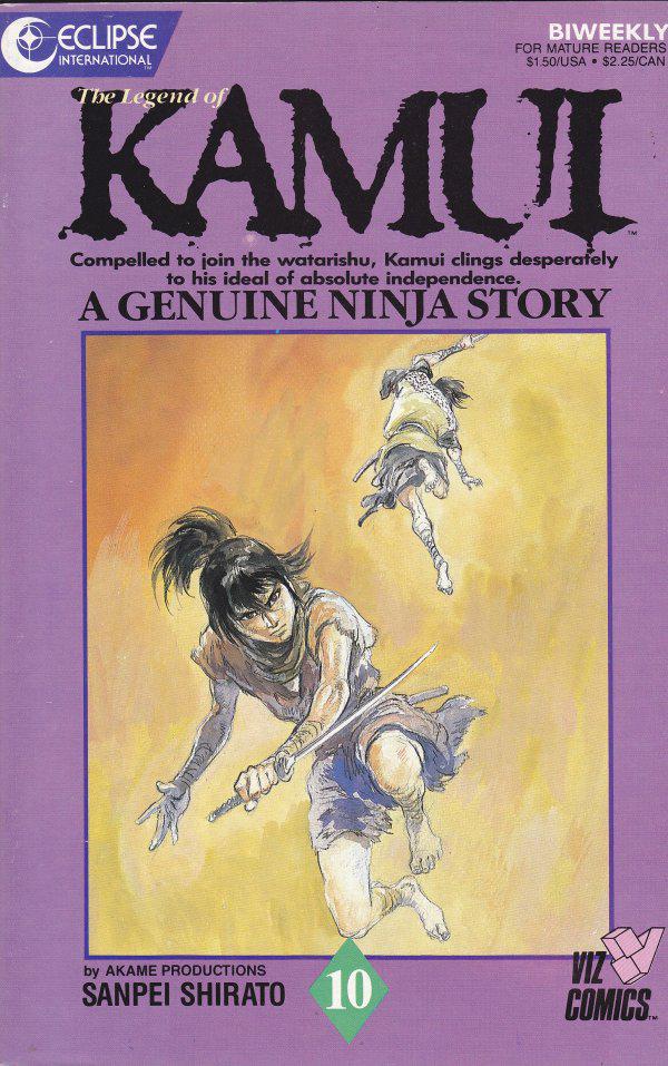 The Legend of Kamui #10 (1987) Comic Books The Legend of Kamui