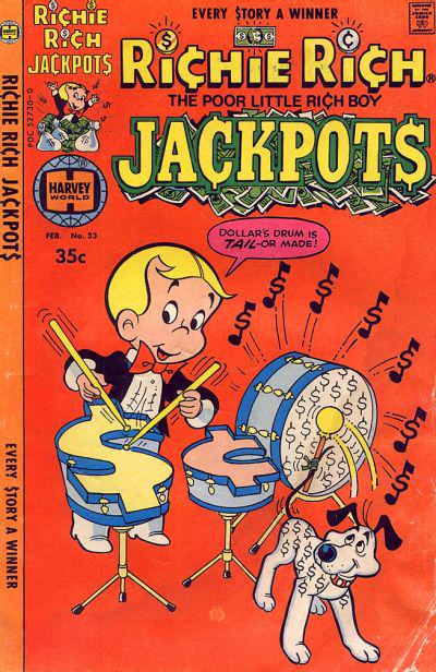 Richie Rich Jackpots #33 (1978) Comic Books Richie Rich Jackpots