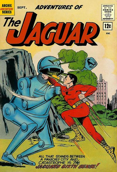 Adventures of the Jaguar #8 (1962) Comic Books Adventures of the Jaguar
