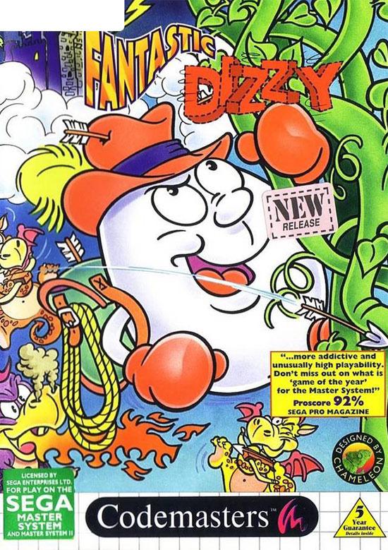 Fantastic Dizzy PAL Sega Master System