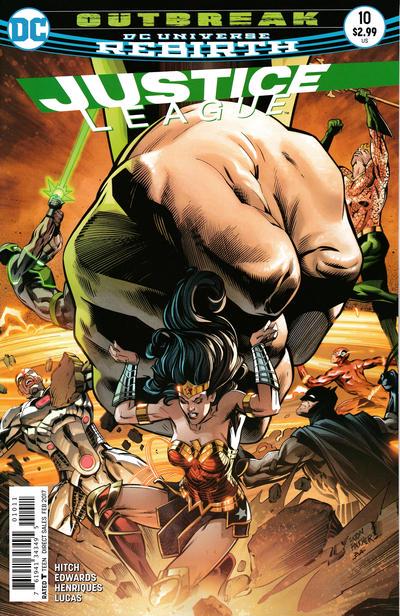 Justice League #10 (2017) Comic Books Justice League