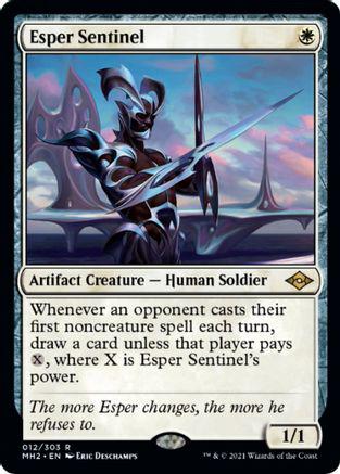 Esper Sentinel #12 Magic Modern Horizons 2
