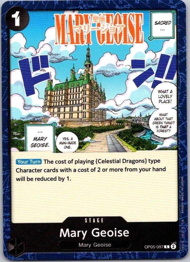 Mary Geoise OP05-097 One Piece Awakening of the New Era