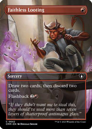 Faithless Looting #642 Magic Commander Masters