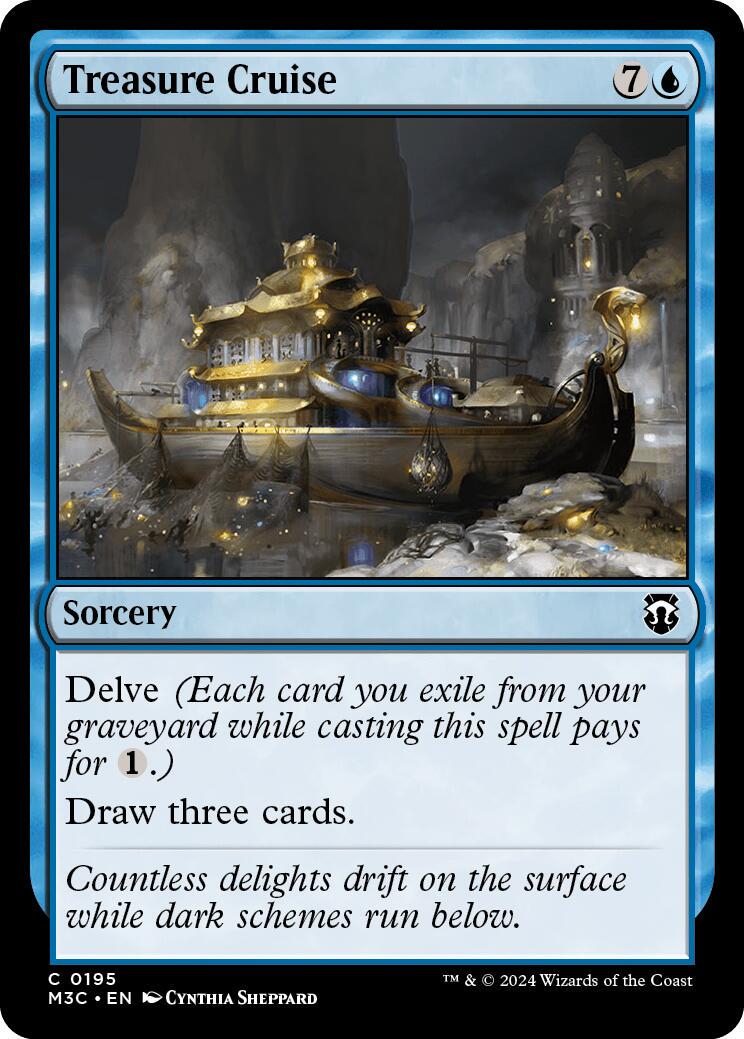 Treasure Cruise #195 Magic Modern Horizons 3 Commander
