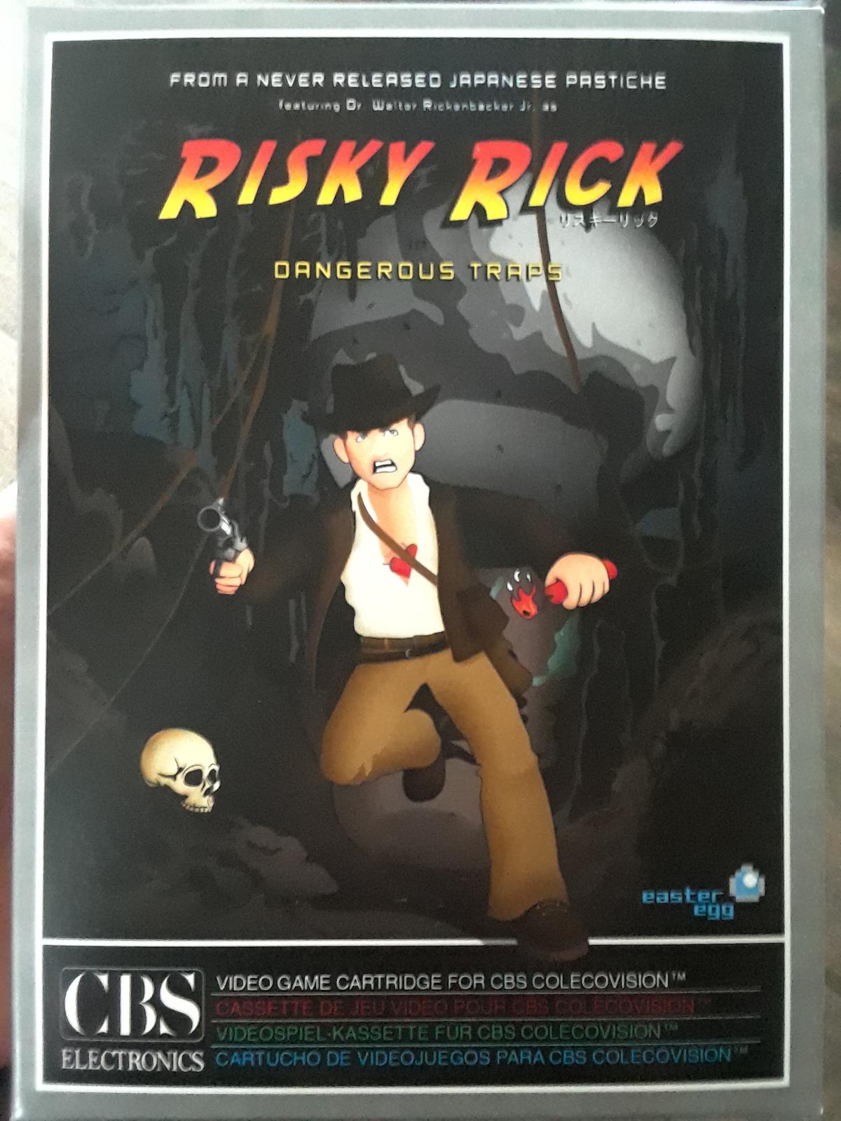 Risky Rick Dangerous Traps Colecovision