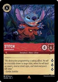 Stitch - Abomination #125 Lorcana First Chapter