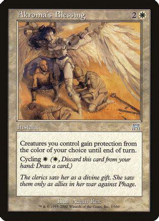 Akroma's Blessing Magic Onslaught