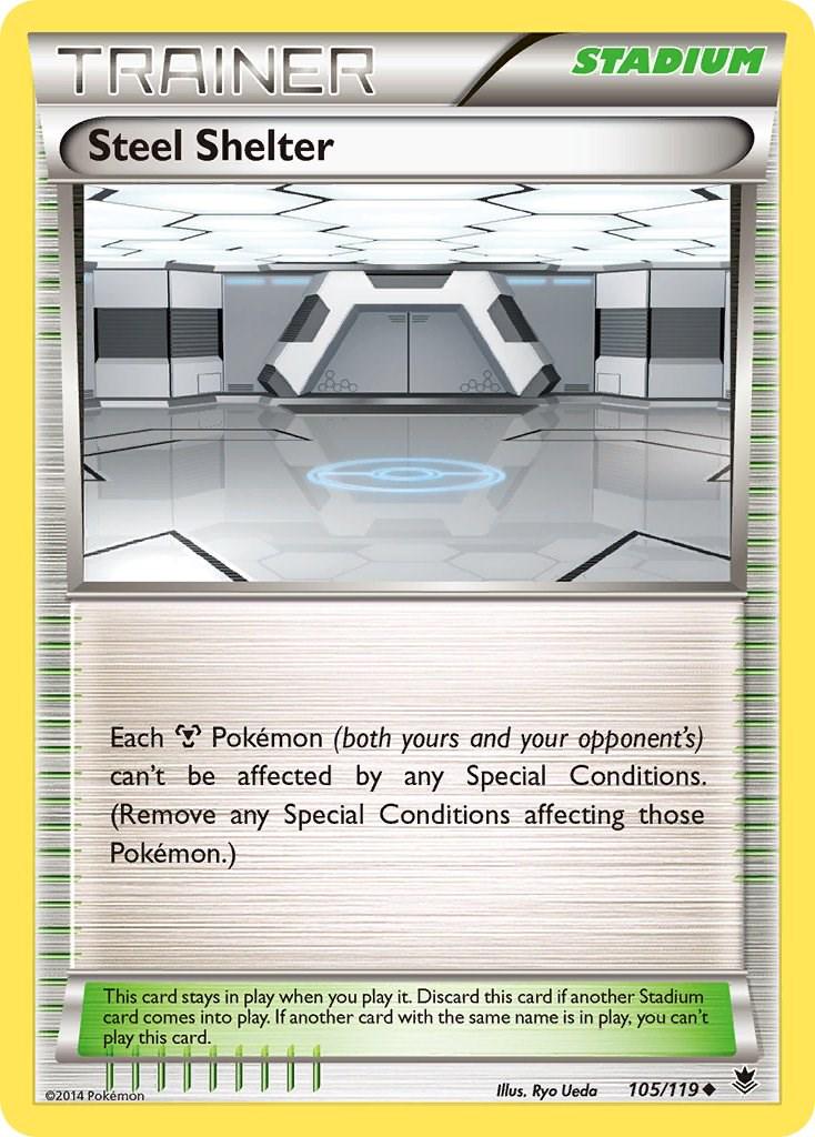 Steel Shelter #105 Pokemon Phantom Forces