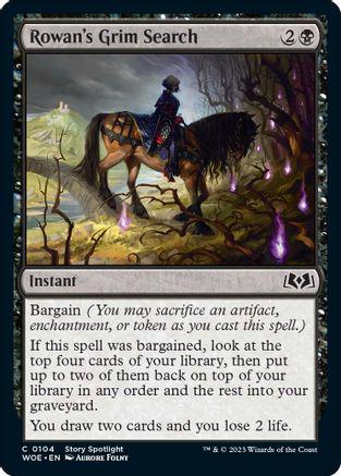 Rowan's Grim Search #104 Magic Wilds of Eldraine