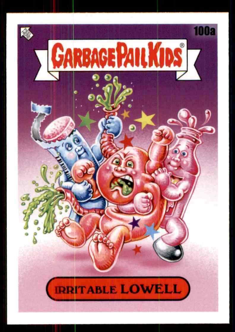 Irritable LOWELL #100a Garbage Pail Kids Food Fight