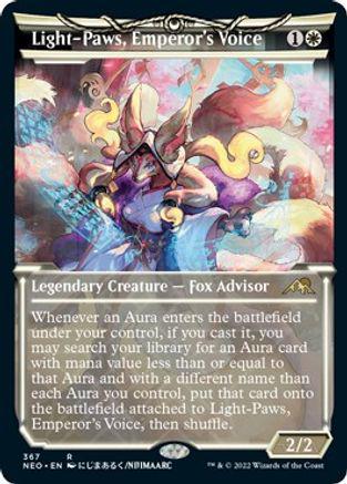 Light-Paws, Emperor's Voice #367 Magic Kamigawa: Neon Dynasty