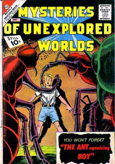 Mysteries of Unexplored Worlds #29 (1962) Comic Books Mysteries of Unexplored Worlds
