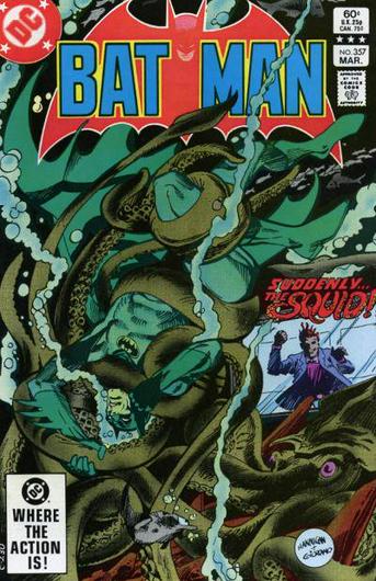 Batman #357 (1983) Cover Art