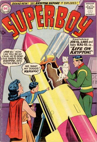 Superboy #79 (1960) Comic Books Superboy