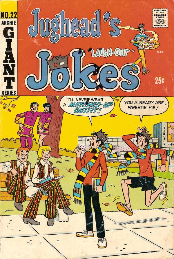 Jughead's Jokes #22 (1971) Comic Books Jughead's Jokes